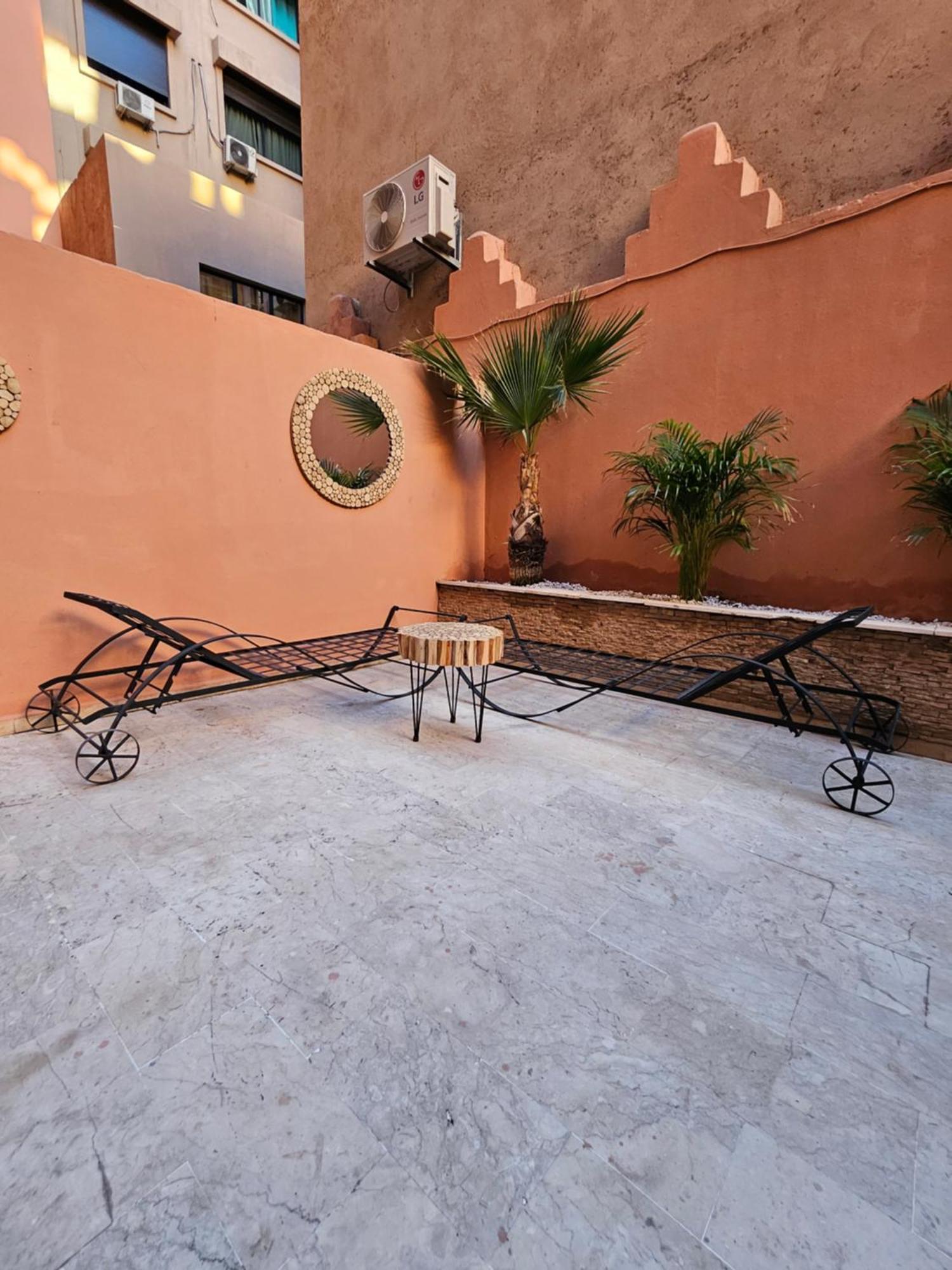 Charmant Duplex Au Coeur De Gueliz, Quartier Haut De Gamme De Marrakech Marrakesh Exterior photo