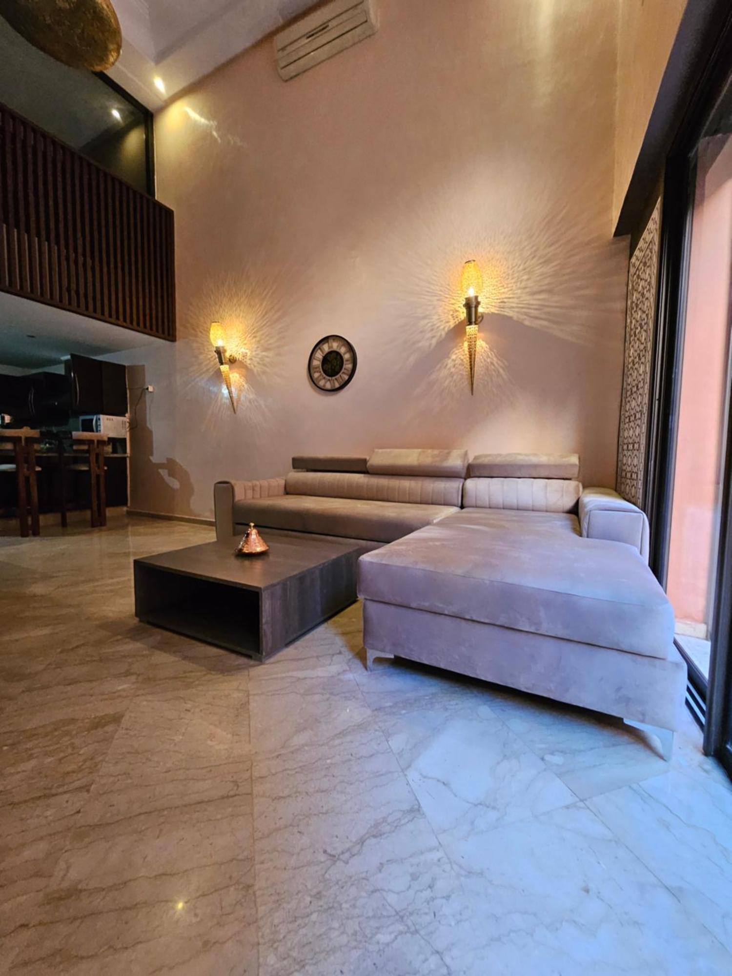 Charmant Duplex Au Coeur De Gueliz, Quartier Haut De Gamme De Marrakech Marrakesh Exterior photo